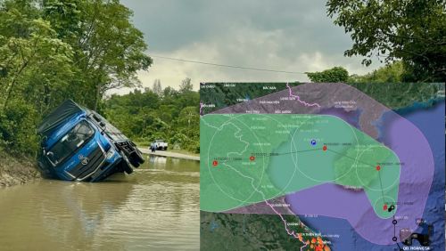 Bão số 7 tiến sát vào Vịnh Bắc Bộ, từ chiều nay miền Bắc mưa to, biển động mạnh