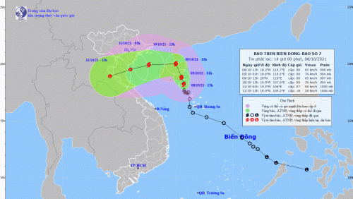 Bão số 7 gây mưa lớn, lo nhiều vùng hạ du ngập trong biển nước