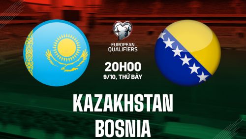Link xem trực tiếp Kazakhstan vs Bosnia 20h00 ngày 9/10